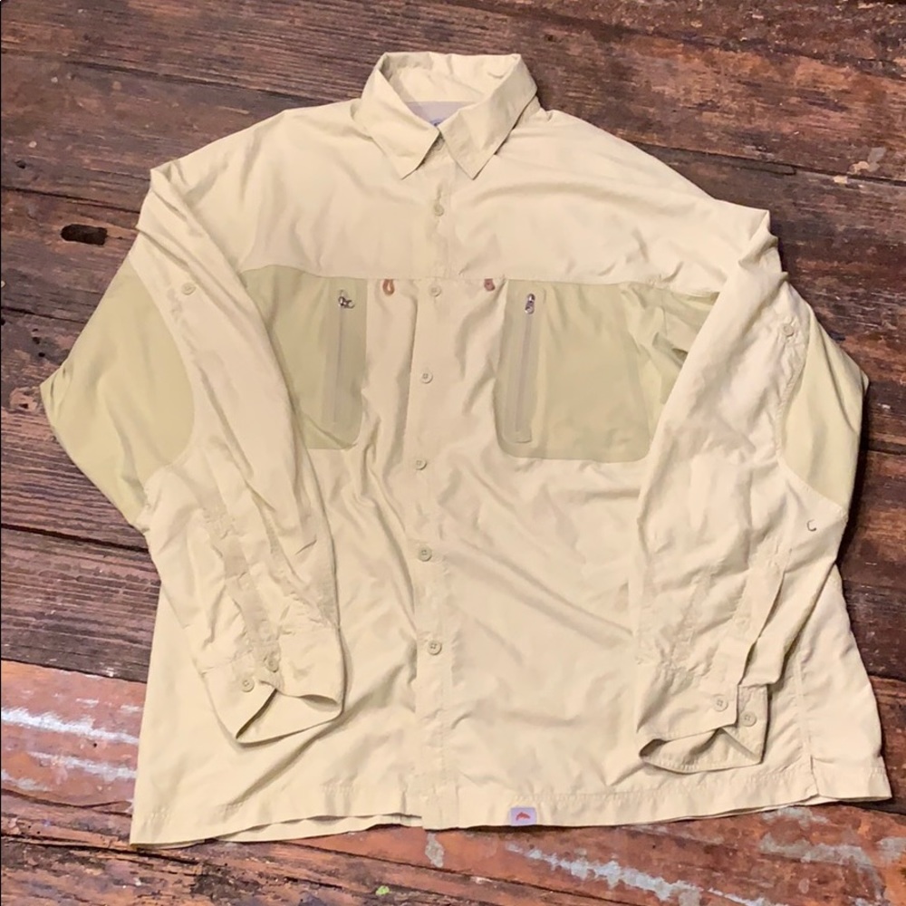 Simms button down technical shirt
